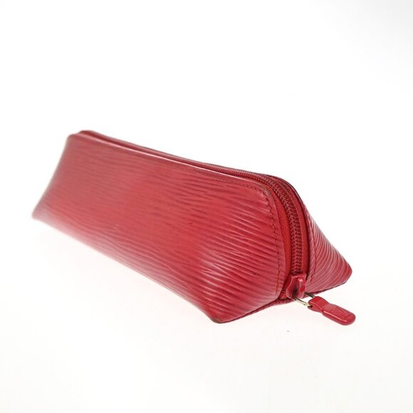LOUIS VUITTON LV Trousse Crayons Pen Case Epi Leather Red France - Picture 2 of 13